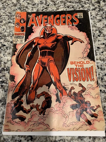 The Avengers #57 (Marvel Comics October 1968) Major Key