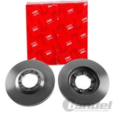 2X TRW BREMSSCHEIBEN 280mm BELÜFTET VORNE PASSEND FÜR ISUZU TROOPER OPEL