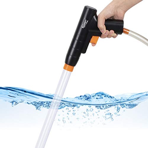 Hygger Aquarium Kiesreiniger und Siphonsauger mit Wasserschlauchsteuerung - Bild 1 von 5