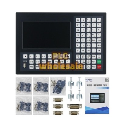 1-4 Axis CNC Motion Controller G-Code Programming with 7'' Color LCD Support USB
