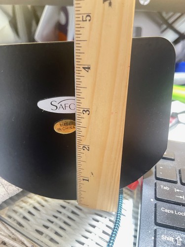 JEDES SAFCO Mesh Metall Buchstütze für Regale, Bücherregal Halter Zuhause 8"Hx5"B (M13) - Bild 6 von 8