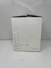 Bomshbee Sloane Clear Glass Champagne Flutes Set Of 4 Modern Barware 7.5 oz NEW