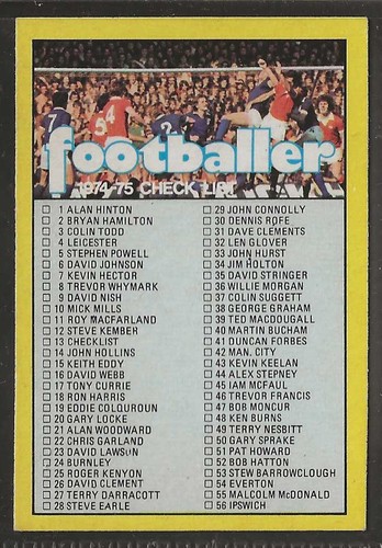 A&BC-FOOTBALL 1974 RED BACK RUB COIN-#013- UNMARKED CHECKLIST  - Picture 2 of 2