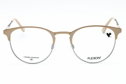 FLEXON E1133 712 Eyeglasses Matte Gold Frame 49mm - Picture 2 of 4