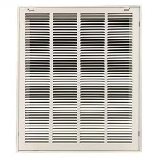 Manufacturer Varies Filtered Return Air Grille 27.62 X 22.62, White, Steel 4JRT8