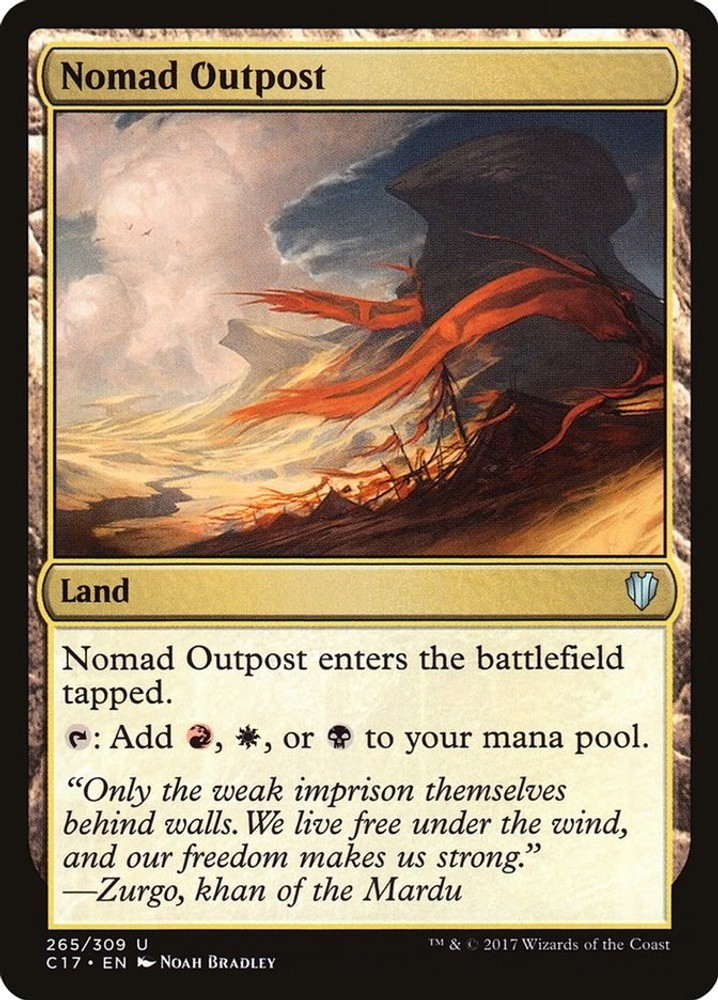 Nomad Outpost [C17 265] MP EN MTG