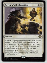 Sevinne's Reclamation #267 Modern Horizons 3 (MH3) Rare MTG