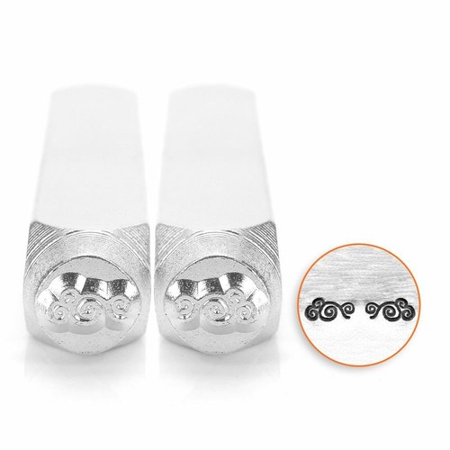 ImpressArt Flourishes Swirls Metal Stamp Punches Stamping Tools Choose Design  - Picture 8 of 18