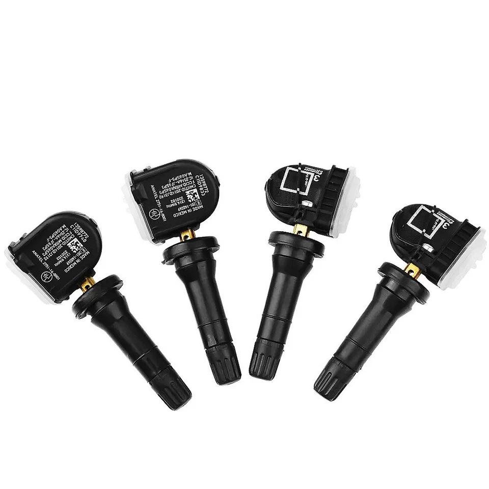 Sensor de presión de neumáticos genuino OEM TPMS 13540601 4 PIEZAS camionetas y furgonetas GMC Foto 4 de 4