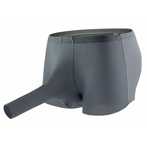 Mens Mid Rise Sexy-Boxer Briefs Elephant Nose Breathable Comfortable Underpants - Picture 18 of 65
