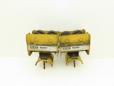 Aero-Motive Pow-R-Belt 0674411 Festoon Flat Cable Trolley 2-1/4" I-Beam Lot of 2