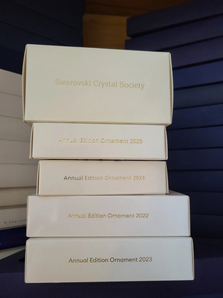 Swarovski Weihnachtssterne 1992 - 2025 in OVP mit Zertifikat 29,00 - 499,00 € - Bild 4 von 4