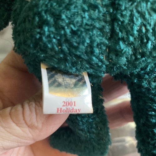 TY Beanie Baby - 2001 HOLIDAY TEDDY (8.5 inch) - Picture 5 of 6
