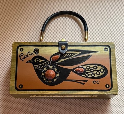 Purse  by Collins of Texas, ''Bird in Hand'' with original box
