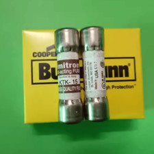 10PCS KTK15 New Bussmann Series KTK-15 15A 600V KTK Fuse Fast Shipment