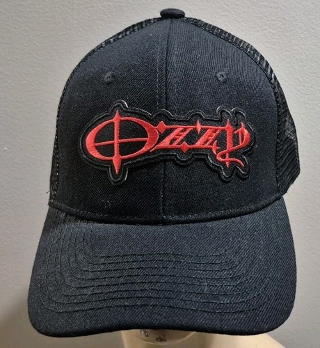 Ozzy Osbourne Hat Snapback Curved Bill Black Ball Cap Ozzy Hat - Picture 9 of 15