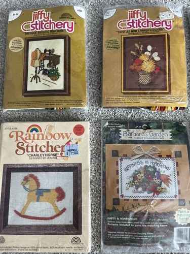 Konvolut 11 Sticksets Kreuzstich Jiffy usw. - Bild 2 von 5