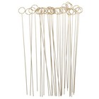  30 Pcs Flower Paper Clips Floral Card Holder Picks Holders Message