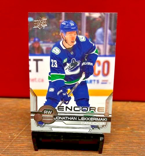 2024-25 Upper Deck Extended Series Encore #E-13 Jonathan Lekkerimaki Rookie