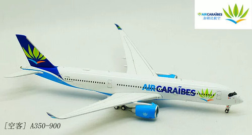 1:400 JC Wings LH4044 Caribbean Airlines A350-900 F-HHAV Model - Picture 2 of 3