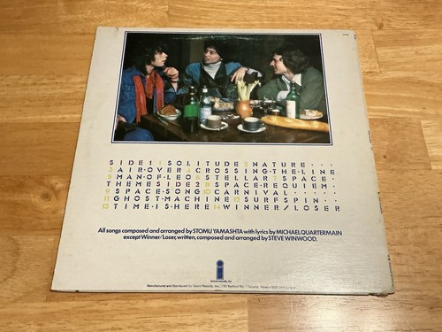 Go Stomp Yamashta Steve Winwood Michael Shrieve Vinyl Record ISLAND VG Prog Rock - Foto 2 di 3