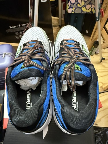 Saucony Mens Triumph ISO 2 Size 9 Blue/Silver/Green S20290-1 NIB - Picture 5 of 10