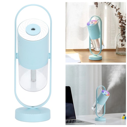 Bedroom Cold Mist Humidifier Mini Ultra Quiet 7 Color Light 360° Rotating Air FY - Bild 6 von 24