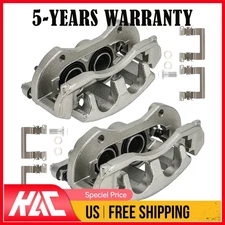 Front Brake Caliper w/ Bracket for 2006-2011 Chevrolet Impala 88967233 Set of 2