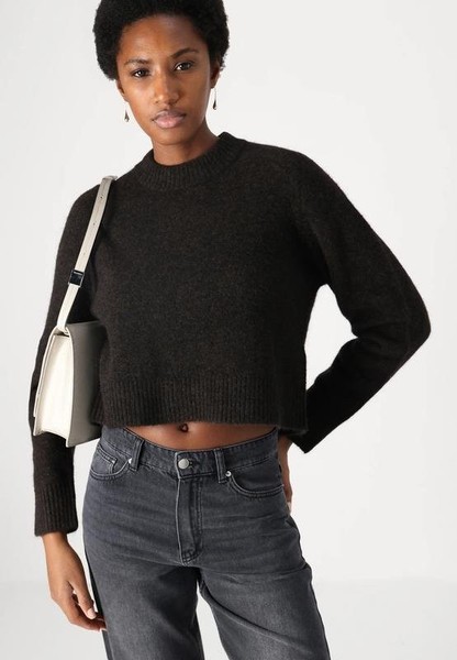 Women DAY Birger et Mikkelsen Sweater Brown Wool