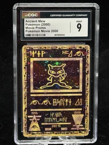 Ancient Mew Holo Promo 2000 Pokemon Movie CGC 9 👽