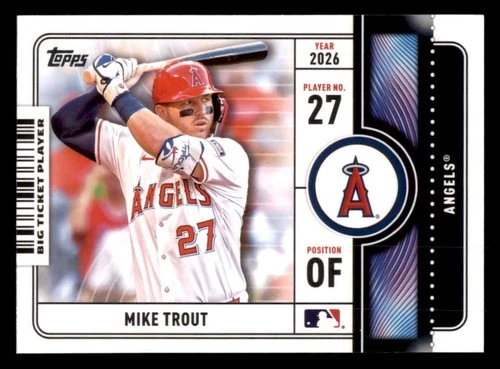 2026 Topps Series 1 Mike Trout Base (RAW)