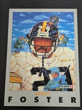 1993 Fleer Barry Foster Pittsburgh Steelers #248