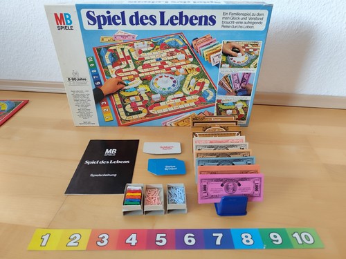 Spiel des Lebens MB Spiele 1978 Brettspiel Klassiker - Bild 11 von 24