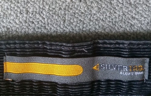 Vintage Levi’s Silvertab Cord Zimmermann Hose Herren 36x31 Baggy Unregelmäßig - Bild 8 von 15
