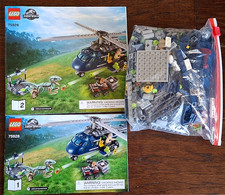 LEGO Jurassic World: Blue's Helicopter Pursuit (75928) - Complete set - no box