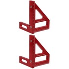  Set of 2 Multifunktionales Lineal Maßstabslineal Messwerkzeug Herrscher Messen