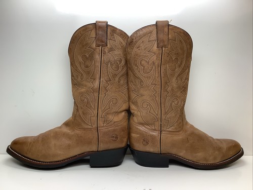 BOTAS VAQUERAS HOMBRE DOBLE H MARRÓN TALLA 12 EE - Imagen 5 de 9