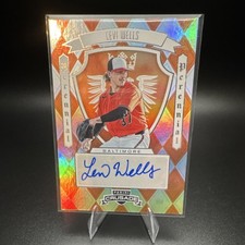 2025 Panini Crusade Levi Wells Perennial Prospect Autograph #PPS-LWS