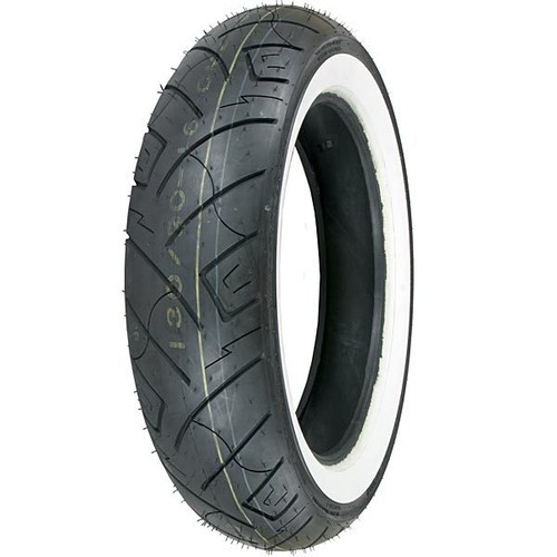 Shinko SR777 Pair 100/90-19 Front & 170/80-15 Whitewall M/C Tyre YAMAHA XVS650 - Picture 2 of 3