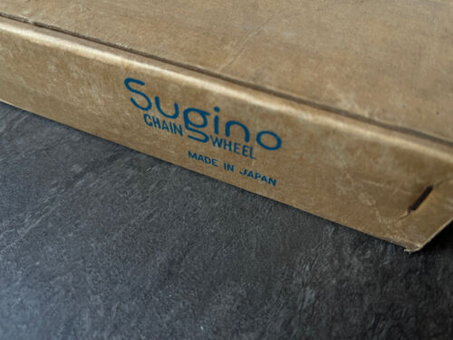 guarnitura crankset SUGINO MAXY GOLD 172,5 mm 52-42t square + BB NEW IN BOX NOS - Picture 5 of 24