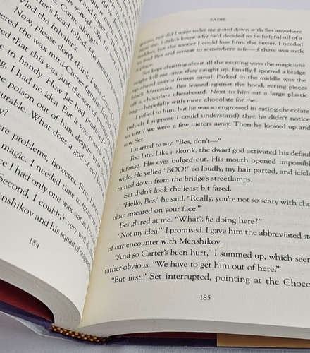 The Throne of Fire Kane Chronicles Rick Riordan HC First Edition Hard Cover New - Picture 16 of 18