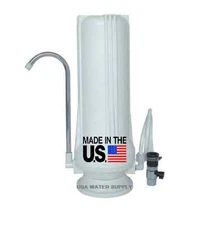 Counter Top Single Stage Drinking water Made in USA CTO Carbon Block 