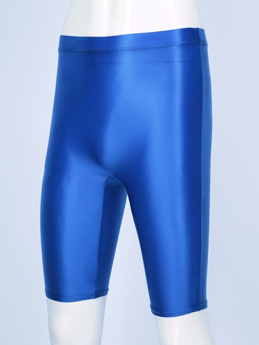 Pantaloncini biker da uomo vita alta pantaloni lucidi collant sportivi lucidi pantaloncini da ragazzo spandex - Foto 30 di 85