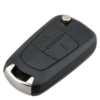 For Vauxhall Opel Corsa D Astra H Zafira 2 Button Remote Flip Key Fob Case NICE
