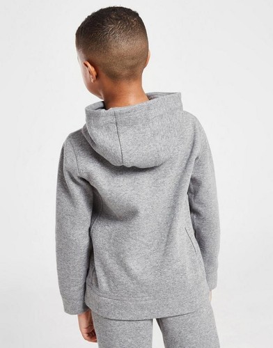Kids Nike Overhead Club Hoodie Grey Fleece Sportswear New Hoody - Picture 3 of 3