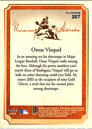 2003 Fleer Platinum Baseball - Pick / Choose Your Cards - Picture 211 of 243