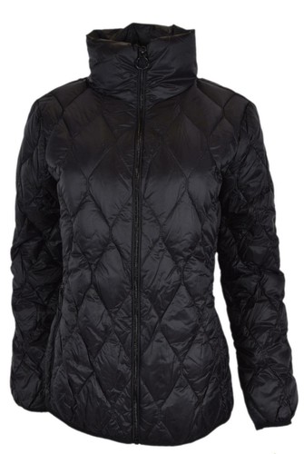 NEW Michael Kors Women's Black Quilted Nylon Packable Down Puffer Jacket - Picture 4 of 9