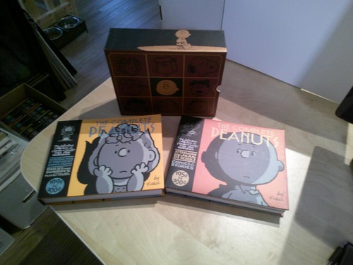 The Complete Peanuts 1999-2000 and 1950-2000 HC Gift Box Set Unread 2016 Fantagr - Picture 1 of 4