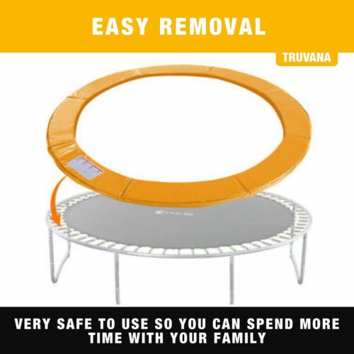 Powertrain Replacement Kahuna Trampoline Spring SAFETY PAD 10ft UV Proof Orange - Picture 9 of 12