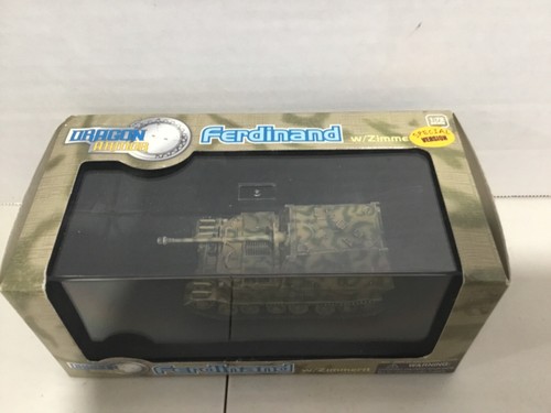 Dragon Armor 60124 German Ferdinand Diecast Tank 1:72 Scale NIB READ - Picture 2 of 6